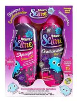 Kit Shampoo + Condicionador Beauty Slime Linha Infantil Roxo