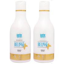 Kit Shampoo + Condicionador Belissè Plus 300ml Liso Extremo