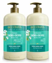 Kit Shampoo+Condicionador Bio Extratus Cachos E Crespos 1L Kit Shampoo+Condicionador Bio Extratus Cachos E Crespos 1L