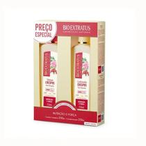 Kit Shampoo Condicionador Bio Extratus Crespos 250ml