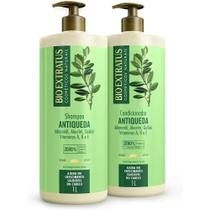 Kit Shampoo + Condicionador Bio Extratus Jaborandi Antiqueda 1L Kit Shampoo + Condicionador Bio Extratus Jaborandi Antiqueda 1L