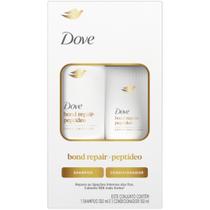 Kit Shampoo + Condicionador Bond Repair + Peptídeo - Dove Kit Shampoo + Condicionador Bond Repair + Peptídeo - Dove