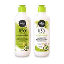 Kit Shampoo + Condicionador Brilho Extremo 300Ml, Salon Line