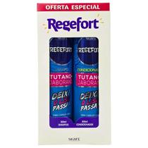 Kit Shampoo + Condicionador Butano + Jaborandi Deixa o Liso Passar Regefort Skafe