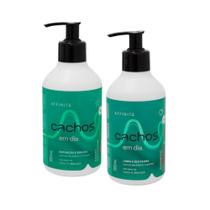 Kit Shampoo Condicionador Cabelos Cacheados Dia - Affinitá