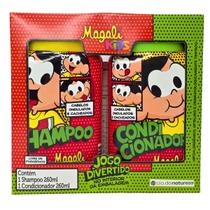 Kit Shampoo + Condicionador Cabelos Ondulados e Cacheados Magali Kids Cia. da Natureza Kit Shampoo + Condicionador Cabelos Ondulados e Cacheados Magali Kids Cia. da Natureza
