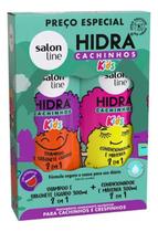 Kit Shampoo Condicionador Cachinhos Kids Melancia Salon Line