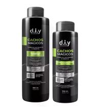 Kit Shampoo+Condicionador Cachos Mágicos Hidratante Diy Expert 1,3L
