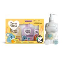 Kit Shampoo + Condicionador + Colônia + Sabonete Zero a Dois Kit Shampoo + Condicionador + Colônia + Sabonete Zero a Dois