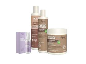 Kit Shampoo Condicionador Creme de Pentear E Reparador Apice Kit Shampoo Condicionador Creme de Pentear E Reparador Apice