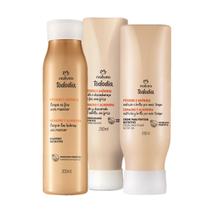 Kit Shampoo + Condicionador + Creme de Pentear Natura Nutrição Pêssego e Amêndoa