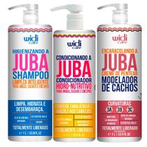Kit Shampoo + Condicionador + Creme De Pentear Widi Care Encaracolando a Juba 1L