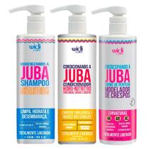 Kit Shampoo + Condicionador + Creme De Pentear Widi Care Encrespando a Juba Kit Shampoo + Condicionador + Creme De Pentear Widi Care Encrespando a Juba