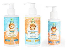 Kit Shampoo Condicionador Creme Pentear Lavanda Verdi Natura Kit Shampoo Condicionador Creme Pentear Lavanda Verdi Natura