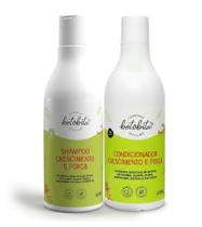 Kit shampoo condicionador crescimento forca vegano hair