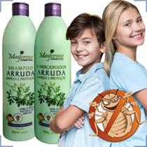 Kit Shampoo + Condicionador De Arruda Mata Piolho E Lêndeas