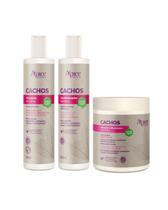 Kit Shampoo, Condicionador E Ativador Cachos Apice Kit Shampoo, Condicionador E Ativador Cachos Apice