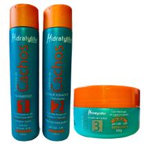 Kit Shampoo Condicionador E Ativador Mairibel 300ml 3a/3b/3c