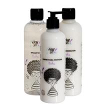Kit Shampoo Condicionador e Creme de Pentear 300ml - Hey You