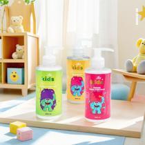 Kit Shampoo, Condicionador e Creme de Pentear Kids Óleo de Coco e Avelã 200ml Siles Kit Shampoo, Condicionador e Creme de Pentear Kids Óleo de Coco e Avelã 200ml Siles