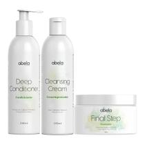 Kit Shampoo, Condicionador e Final Step Abela Kit Shampoo, Condicionador e Final Step Abela