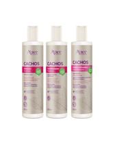 Kit Shampoo Condicionador E Gelatina Cachos Apice