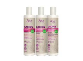 Kit Shampoo, Condicionador E Gelatina Cachos - Apse - Apice