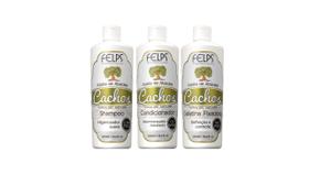 Kit Shampoo, Condicionador e Gelatina Fixadora-Felps