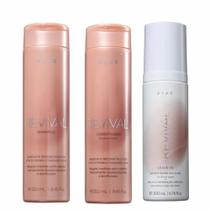 Kit Shampoo Condicionador E Leave-In Braé Revival
