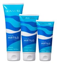 Kit Shampoo Condicionador e Leave-in Extrato de Mirtilo Lowell