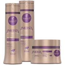 Kit Shampoo Condicionador e Máscara Ametista 300 ml Haskell Kit Shampoo Condicionador e Máscara Ametista 300 ml Haskell
