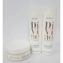 Kit Shampoo Condicionador e Máscara Braé Divine