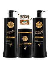 Kit Shampoo Condicionador e Máscara Crescimento e Hidratação Haskell Cavalo Forte 1L Kit Shampoo Condicionador e Máscara Crescimento e Hidratação Haskell Cavalo Forte 1L