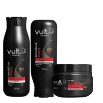 Kit Shampoo Condicionador e Máscara Explosão de Força Vult