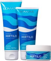 Kit Shampoo , Condicionador e Mascara Extrato de Mirtilo Lowell Kit Shampoo , Condicionador e Mascara Extrato de Mirtilo Lowell