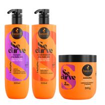 Kit Shampoo, Condicionador e Máscara Haskell Se Curve Poder dos Óleos 500ml/g Kit Shampoo, Condicionador e Máscara Haskell Se Curve Poder dos Óleos 500ml/g