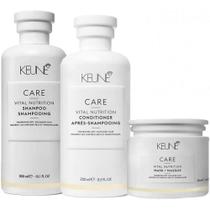 Kit Shampoo, Condicionador e Máscara Keune Care Vital Nutrition