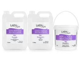 Kit Shampoo Condicionador E Máscara Mandioca Revitalizante Kit Shampoo Condicionador E Máscara Mandioca Revitalizante