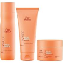 Kit Shampoo, Condicionador e Máscara Wella Invigo Nutri-Enrich 250ml + 200ml + 150ml