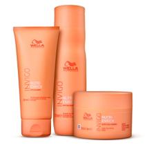 Kit Shampoo Condicionador e Máscara Wella Invigo Nutri Enrich Kit Shampoo Condicionador e Máscara Wella Invigo Nutri Enrich