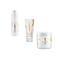 Kit Shampoo Condicionador E Máscara - Wella Oil Reflections Kit Shampoo Condicionador E Máscara - Wella Oil Reflections