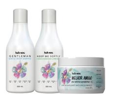 Kit Shampoo, Condicionador e Melhor Amigo Kah-Noa Kit Shampoo, Condicionador e Melhor Amigo Kah-Noa