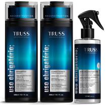 Kit Shampoo, Condicionador e Spray Truss Uso Obrigatório