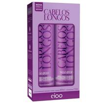 Kit Shampoo+Condicionador Eico Cabelos Longos - 800ml+750ml