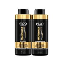 Kit Shampoo + Condicionador Eico Tratamento Mandioca 450ml