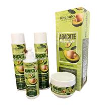 Kit Shampoo Condicionador Finalizador Abacate Nutritivo - RHENUKS COSMETICOS