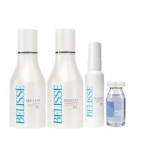Kit Shampoo Condicionador Fluído Máscara Reparadora Belissè Kit Shampoo Condicionador Fluído Máscara Reparadora Belissè