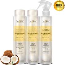 Kit Shampoo Condicionador Fluido Para Escova Desirius 900Ml