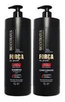 Kit Shampoo Condicionador Força Com Pimenta 1l Bio Extratus
