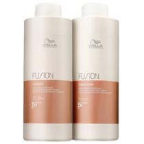 Kit Shampoo + Condicionador Fusion litro Salon Wella Professionals